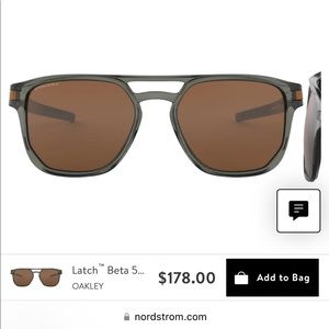 New Oakley Mens Latch Beta Sunglasses
